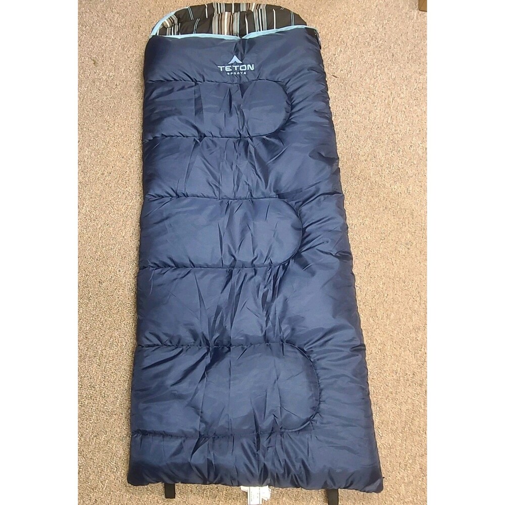 Teton Sports Celcius Jr. Sleeping Bag For Camping Or Sleepovers No Bag